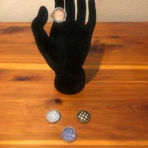 Premier Designs Second Act ring and pendant